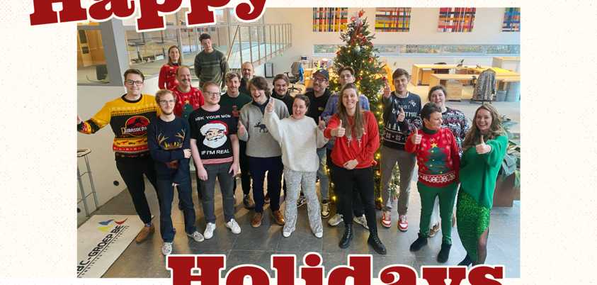 Feestelijke groeten!
